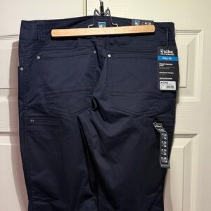 Kuhl Men's Rydr Lite Full Fit Navy Pants 34 x 34 NWT